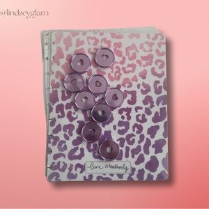 Happy Planner Glam Covers With Heart Rings ✨❤️